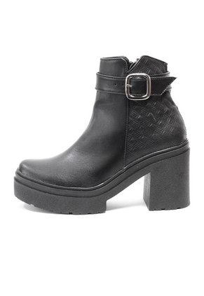 Botines Negro Maniqueo Essia