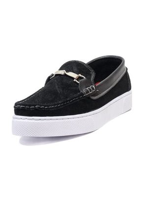 Zapatos Cuero Negro Maniqueo Raval