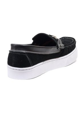 Zapatos Cuero Negro Maniqueo Raval