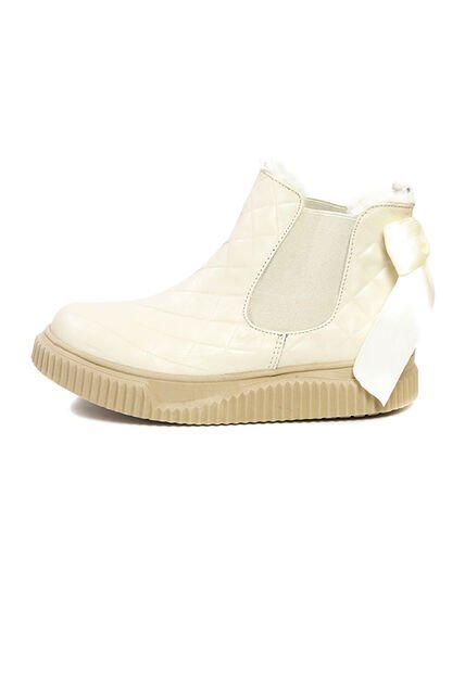 Botines Niña Beige Maniqueo Atlanta