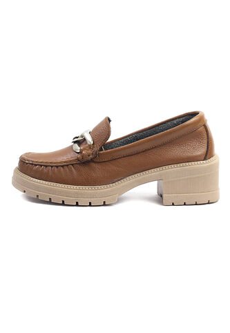 Mocasines Cuero Miel Maniqueo Lille Maniqueo