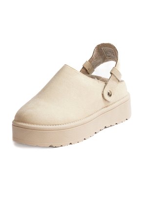 Mules Maniqueo Moka Beige