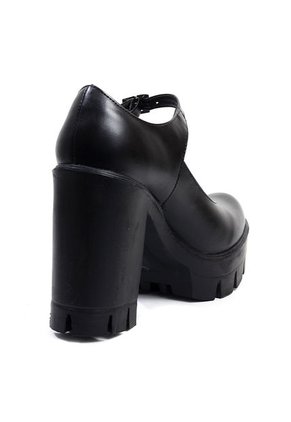 Zapatos Tacón Negro Maniqueo Mafalda