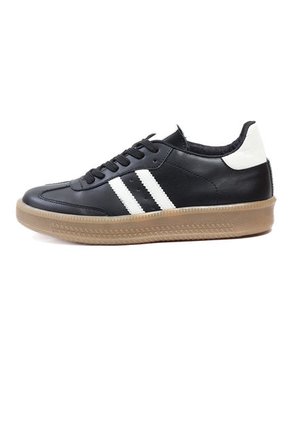 Tenis Negro-Blanco Maniqueo Beni