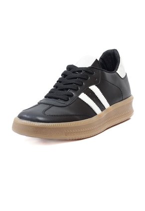 Tenis Negro-Blanco Maniqueo Beni