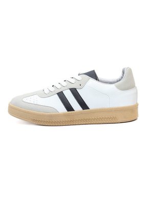 Tenis Blanco-Negro Maniqueo Beni