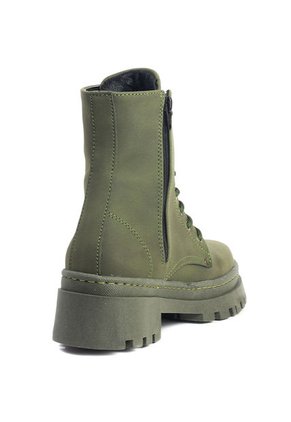 Botines Verde Maniqueo Amber