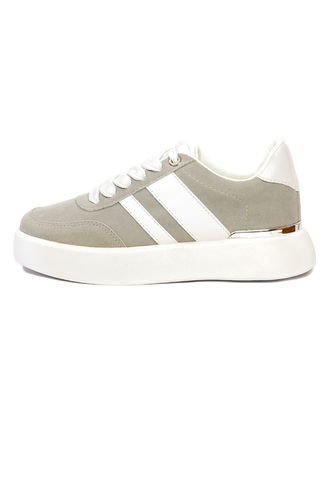 Tenis Mujer Gris Maniqueo Kai Maniqueo