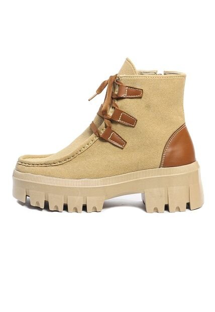 Botines Miel Maniqueo Mila