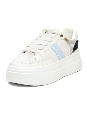 Tenis Mujer Talco-Negro-Celeste-Plata Maniqueo Infinity