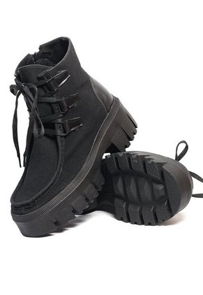 Botines Negro Maniqueo Mila