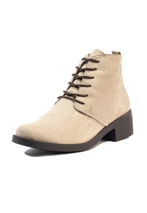 Botines Beige Maniqueo Vera