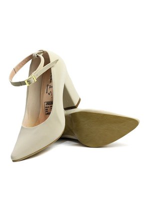 Tacones Mujer Beige Maniqueo Linda