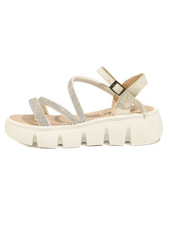 Sandalias Blanco Maniqueo Brisa Maniqueo