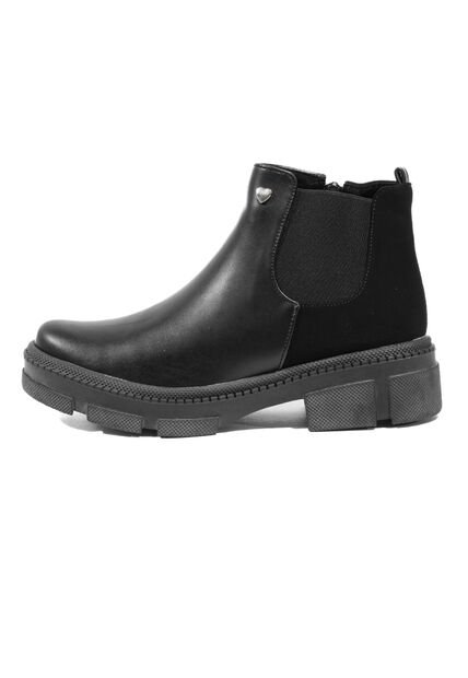 Botines Negro Maniqueo Verona