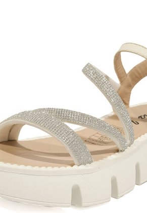 Sandalias Blanco Maniqueo Brisa