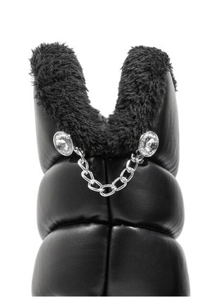 Botas Negro Maniqueo Milano