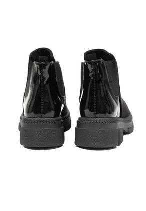 Botines Negro Maniqueo Siena