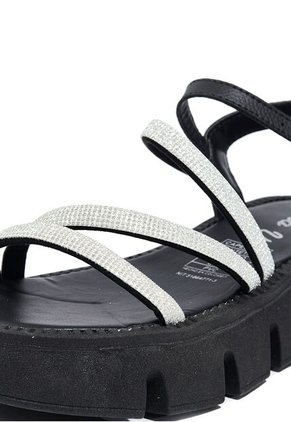 Sandalias Negro Maniqueo Brisa