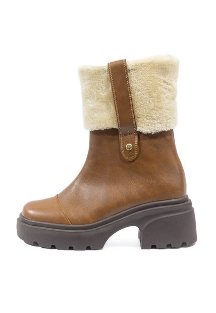 Botines Miel Maniqueo Boho