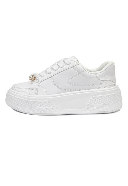 Tenis Blanco Maniqueo Blossom