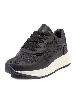 Tenis Negro Maniqueo Golden