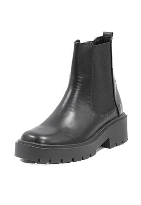 Botines Negro Maniqueo Strutta