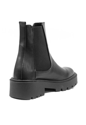 Botines Negro Maniqueo Strutta