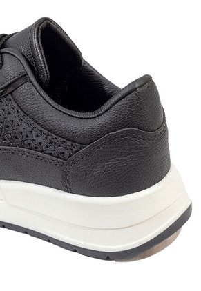 Tenis Negro Maniqueo Golden