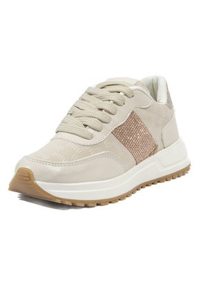 Tenis Beige Maniqueo Eclat