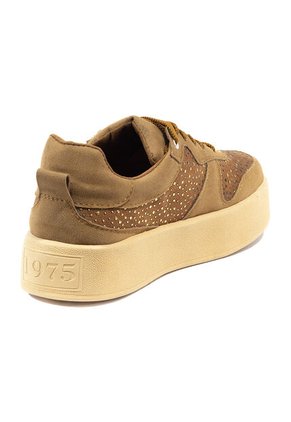 Tenis Miel Maniqueo Retro