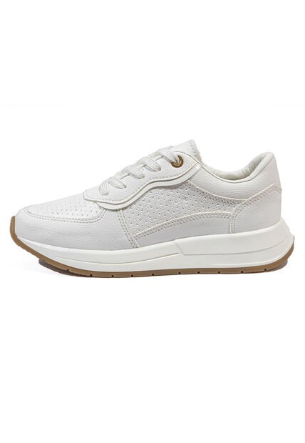 Tenis Blanco Maniqueo Golden