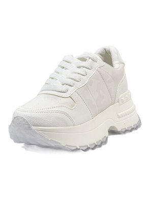 Tenis Blanco Maniqueo Heel