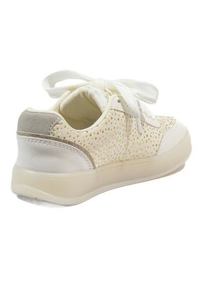 Tenis Blanco Maniqueo Velvet