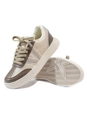 Tenis Oro Rosa Maniqueo Velvet