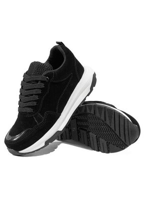 Tenis Negro Maniqueo Lucy