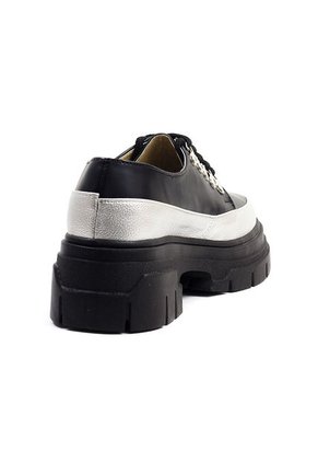 Zapatos Mujer Negro-Dorado Maniqueo Tiny