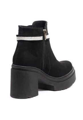 Botín Mujer Negro Maniqueo Dalia