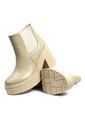 Botines Mujer Beige Maniqueo Gia de Maniqueo