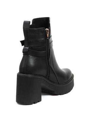 Botines Mujer Negro Maniqueo Kenia