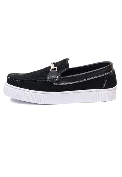 Zapatos Cuero Negro Maniqueo Raval