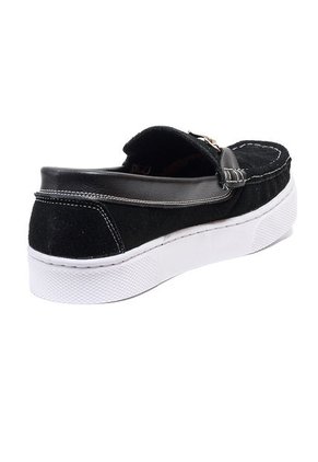 Zapatos Cuero Negro Maniqueo Raval