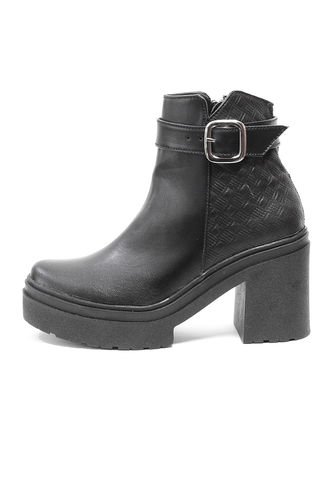 Botines Negro Maniqueo Essia Maniqueo