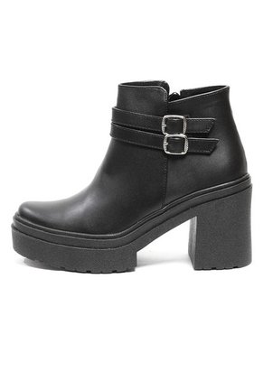 Botines Negro Maniqueo Nova