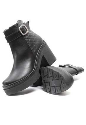 Botines Negro Maniqueo Essia