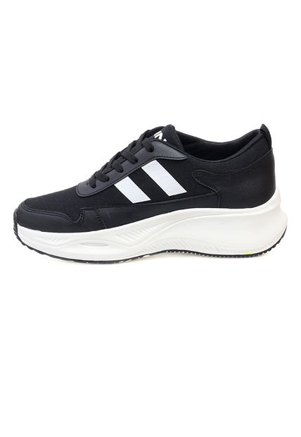 Tenis Negro-Blanco Maniqueo Dynamik