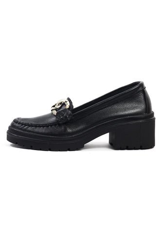 Mocasines Cuero Negro Maniqueo Lille Maniqueo