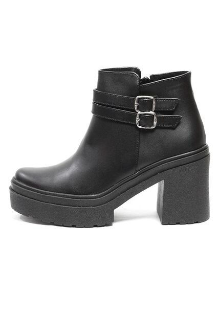 Botines Negro Maniqueo Nova