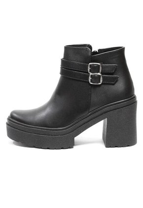 Botines Negro Maniqueo Nova