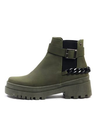 Botines Casuales Verde Maniqueo Marsella Maniqueo